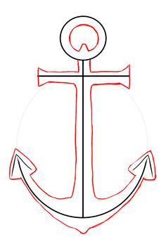 Easy Anchor Drawing