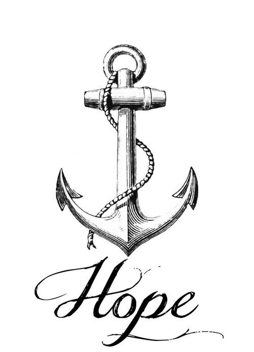 Easy Anchor Drawing Free download on ClipArtMag