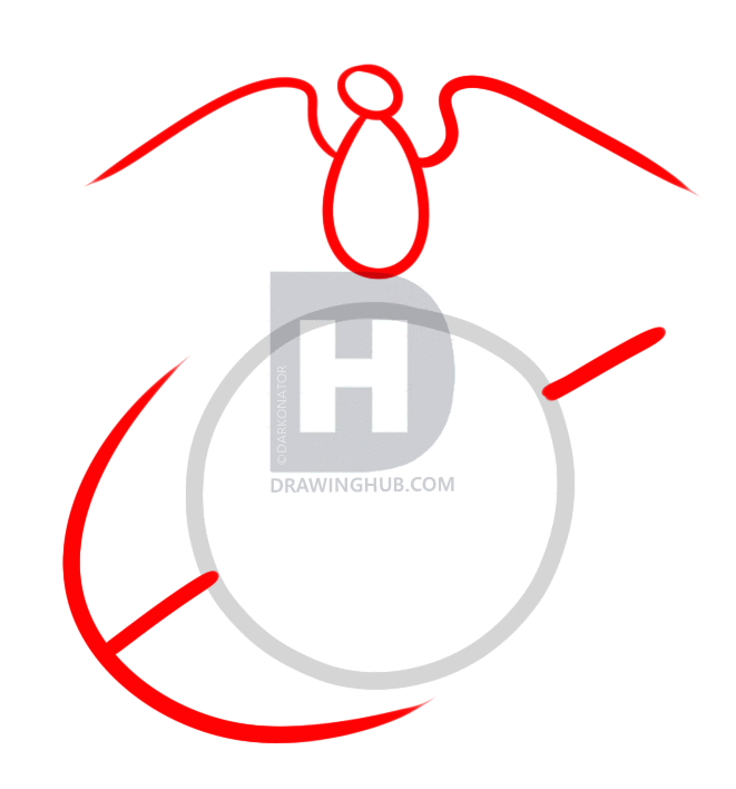 661x708 how to draw usmc symbol, step