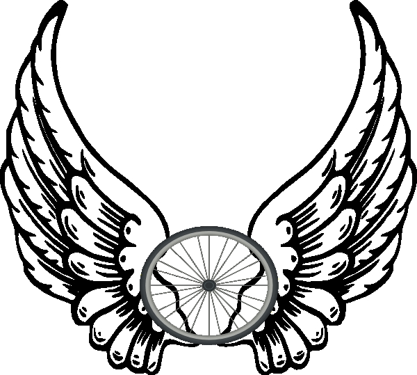 600x539 Simple Angel Wings Template Angel Wing Transparent Clip Art Winged