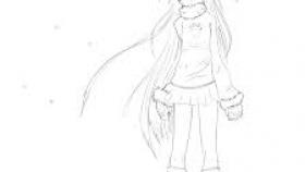 280x158 How To Draw A Anime Girl Body Easy How