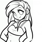 150x150 How To Draw Easy Anime Girl Easy Drawing Anime Girl