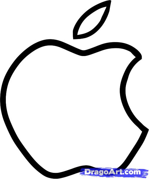 Как рисовать логотип apple