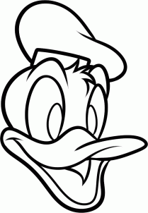 209x302 How To Draw Donald Duck Easy Step Funny In Drawings