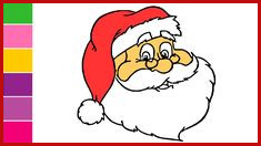 235x132 Santa Claus Drawing Easy Best Drawing Extra Images