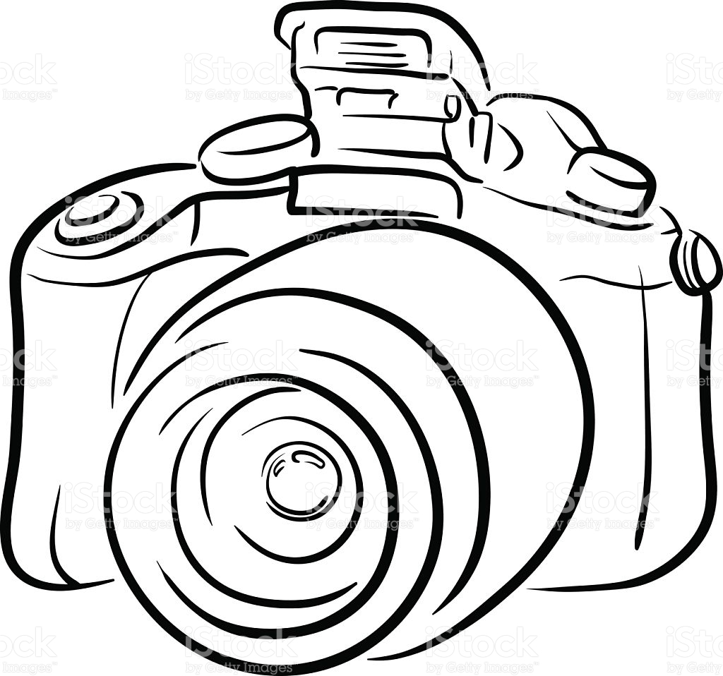 1024x958 Collection Of Free Camerade Clipart Line Drawing Download On Ui Ex