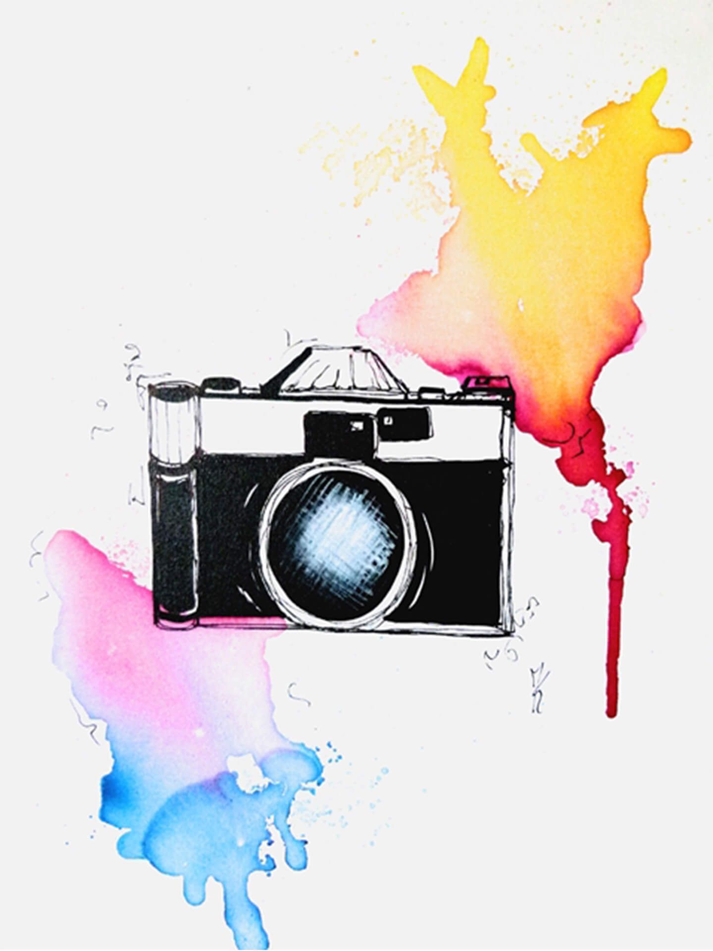 1440x1920 colors of life, art, watercolor, aquarell, airbrush, camera