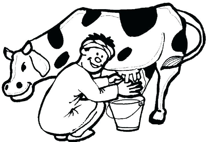 728x497 Easy To Draw Cartoon Cow Medium Size Of Easy Drawing Coloring