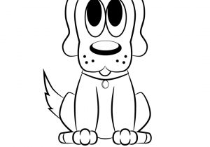 Easy Cartoon Dog Drawing | Free download on ClipArtMag