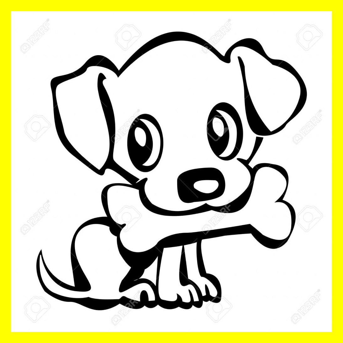 1094x1094 Dog Cartoon Images Easy