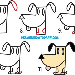 300x300 How To Draw A Cartoon Witch Step