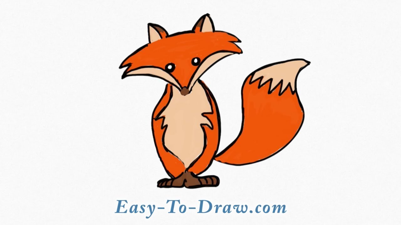 1280x720 How To Draw Fox