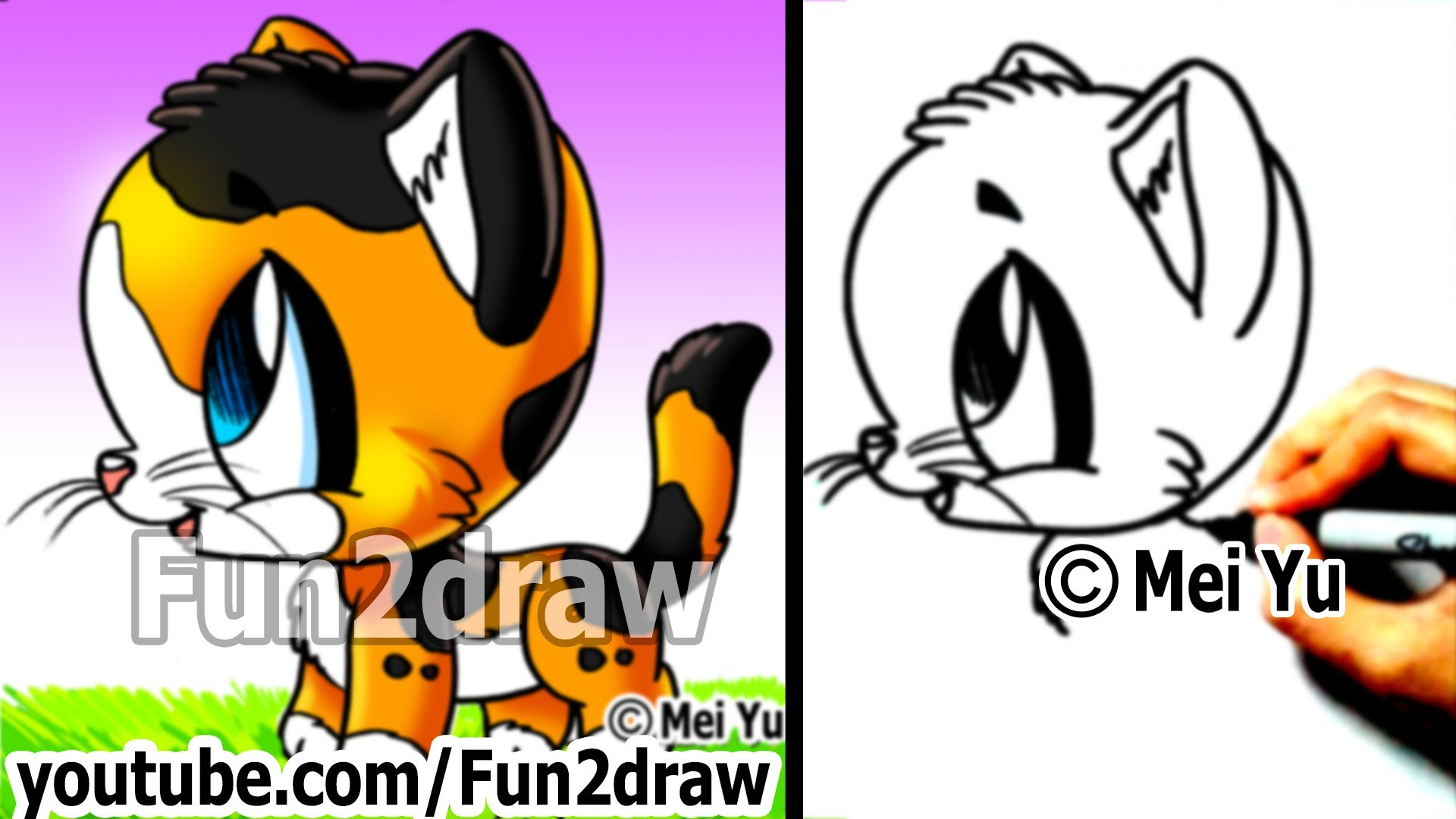 1920x1080 Cartoon Drawing Tutorials Youtube Easy Things To Draw