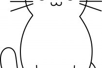 210x140 Tag Easy Cat Drawing Step