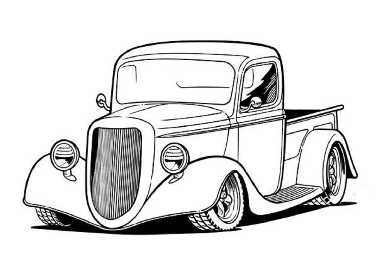1278x843 Easy Draw Rat Rods Picsbud Com