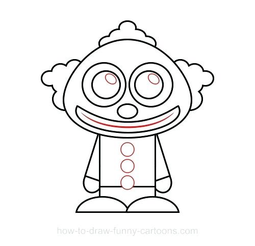 Easy Clown Drawing | Free download on ClipArtMag