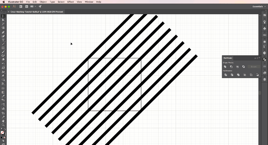920x500 How To Make No Stretch Cross Hatching Pattern Brushes