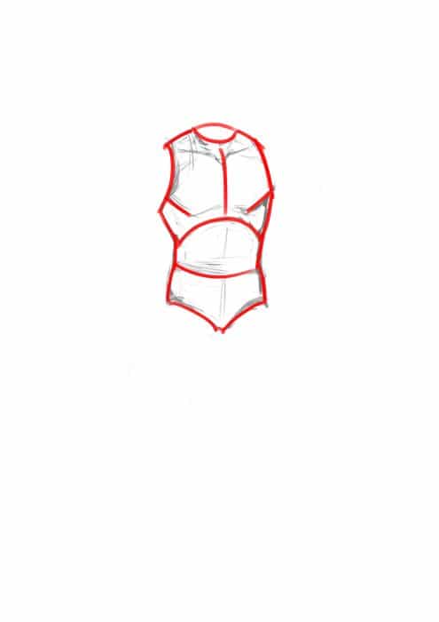 495x700 How To Draw A Knight Step