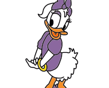 370x297 How To Draw Daisy Duck Easy Archives