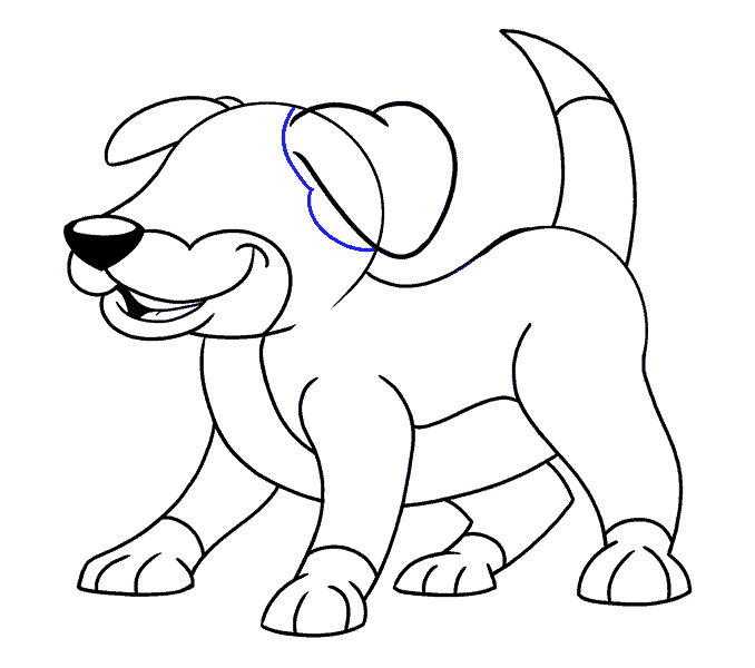 678x600 How To Draw A Cute Dog Pictures And Cliparts, Download Free