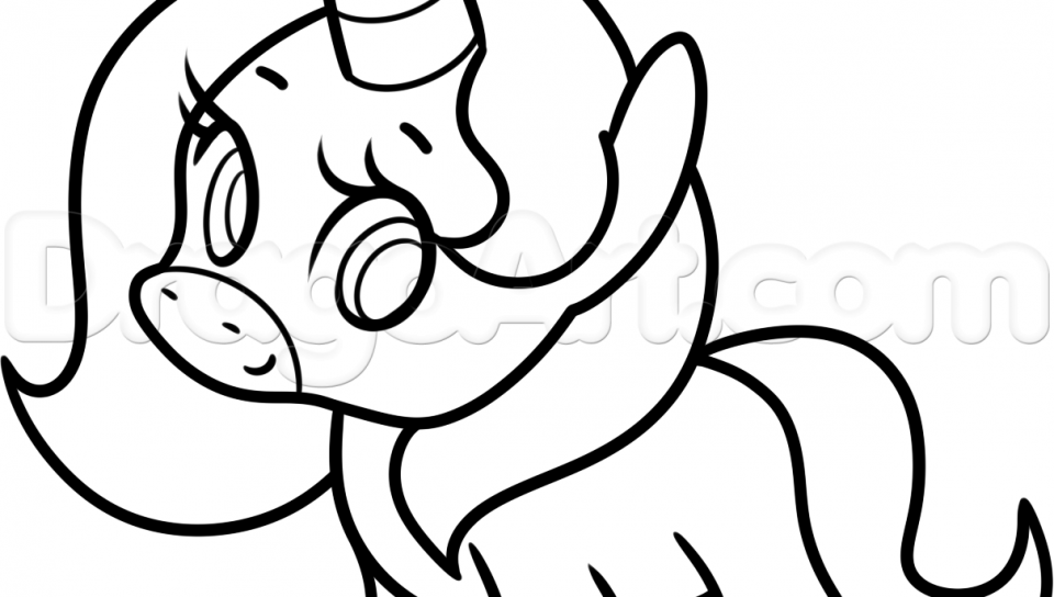 960x544 Marvelous How To Draw Unicorn Head Step