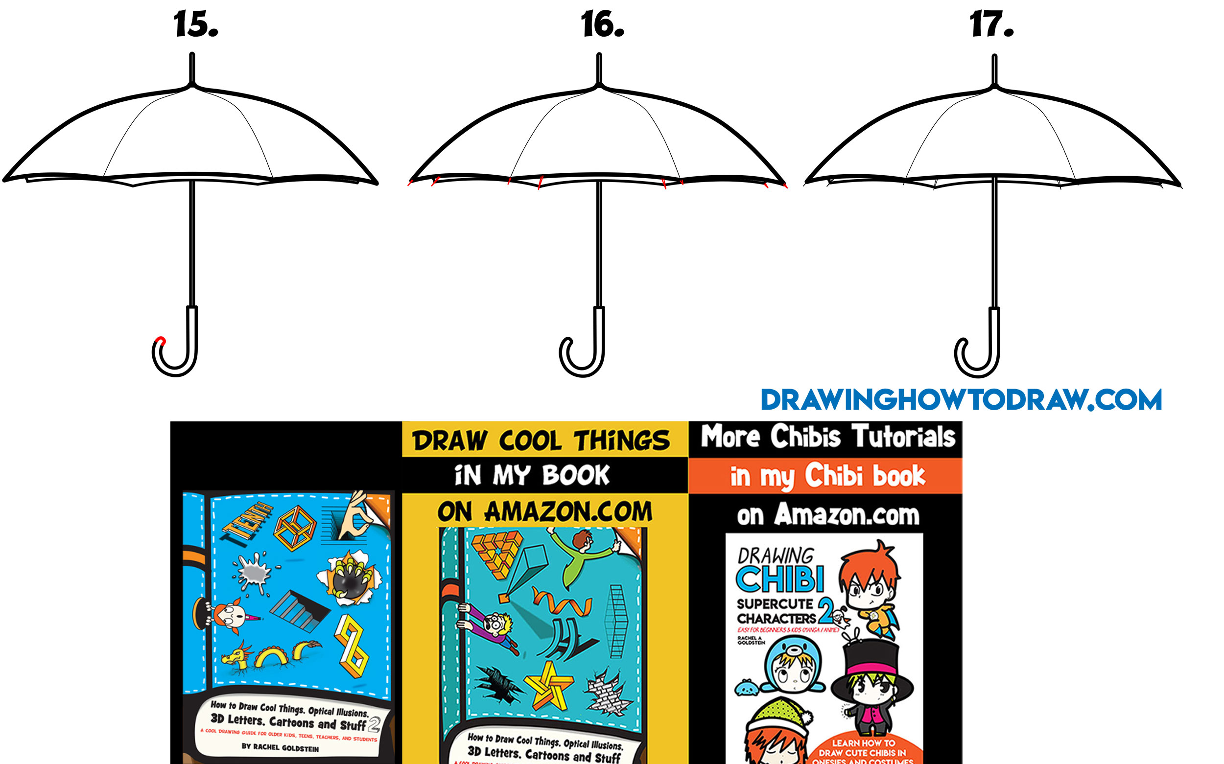 2500x1561 Umbrella Drawing For Kids Easy
