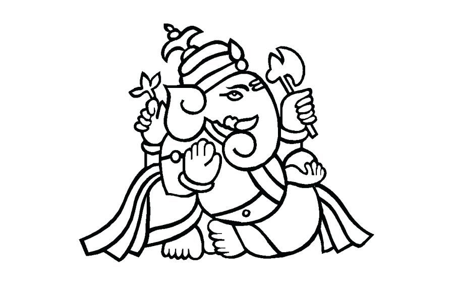 900x560 Cute Ganesha Coloring Pages Easy Sheets Crocodile