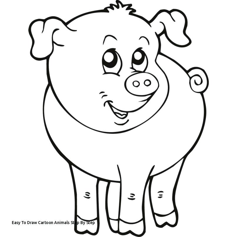 805x805 Pictures Of Easy Animals To Draw Cartoon Animals To Draw Coloring