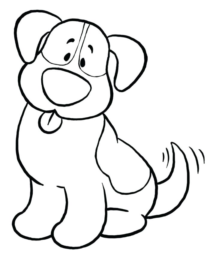 700x867 Easy Drawing Of A Puppy Dog Easy To Draw Easy Drawing Pets