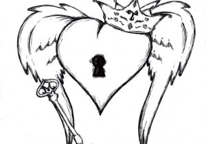 300x210 Heart Cool Easy Sketches Easy Drawing Love Hearts At Getdrawings