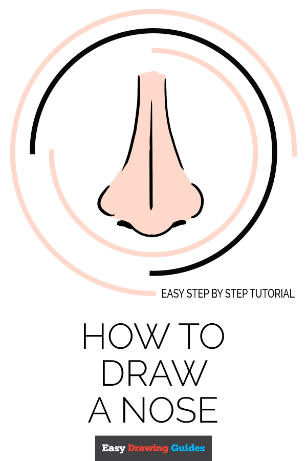 600x900 How To Draw A Nose Really Easy Drawing Tutorial Projects