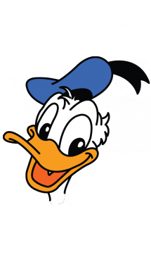 215x382 How To Draw Donald Duck, Step
