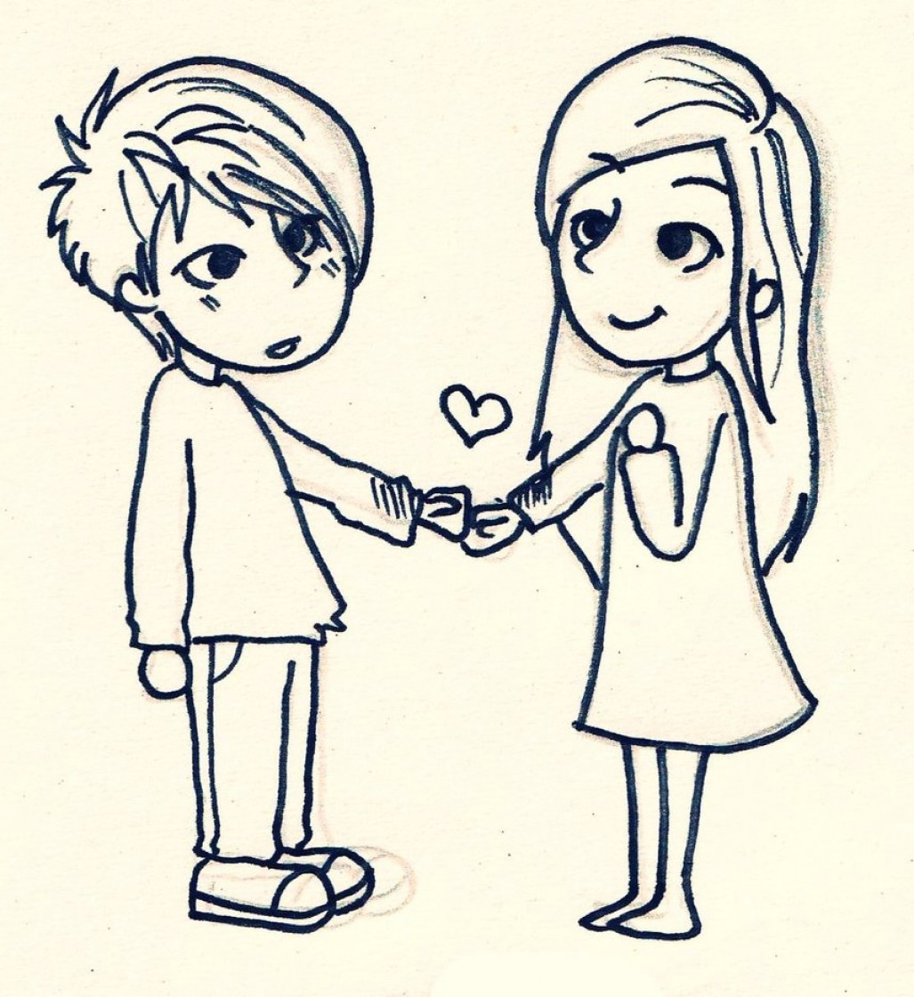 1027x1120 Cute Drawing Of Love Cute Easy Drawings Of Love Tumblr Idees