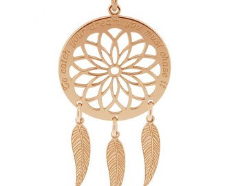 340x270 Dream Catcher Necklace Etsy