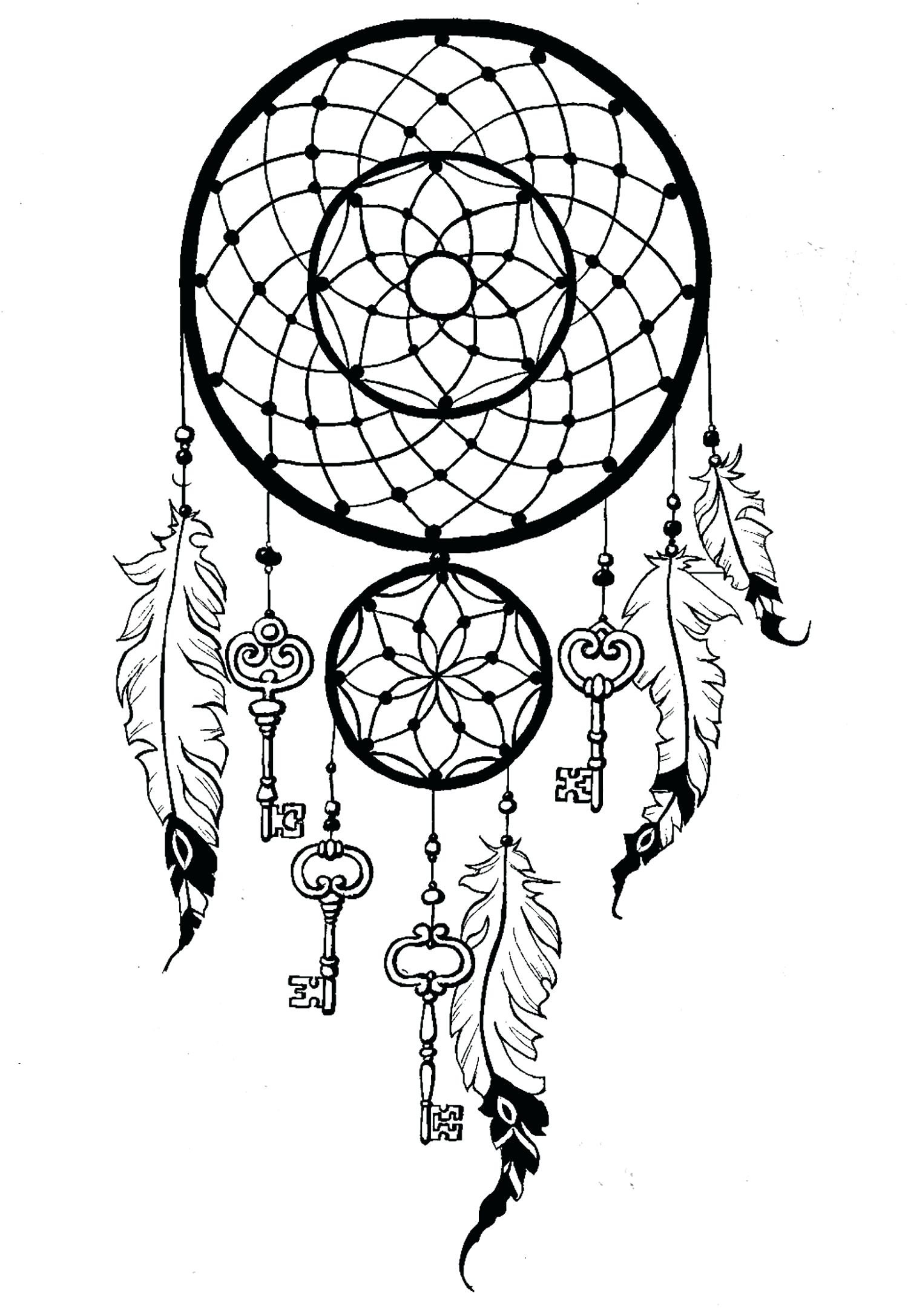 1500x2174 Free Printable Coloring Pages For Kids Wolf Dreamcatcher
