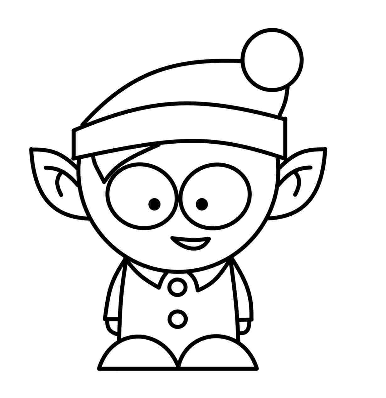 1228x1264 Easy To Draw Elf