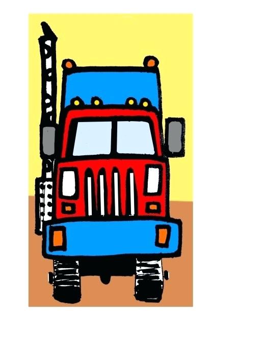 518x691 Easy Truck Drawing