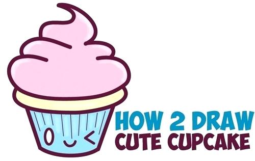 500x316 How To Draw A Cupcake Easy To Draw Cupcakes For The Kids Or Those