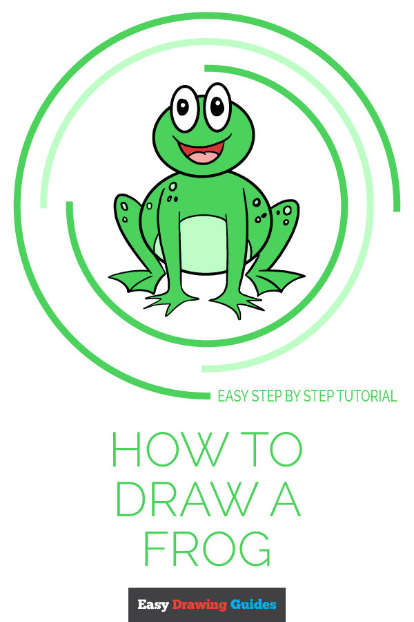 600x900 How To Draw A Frog Really Easy Drawing Tutorial Easy Drawing
