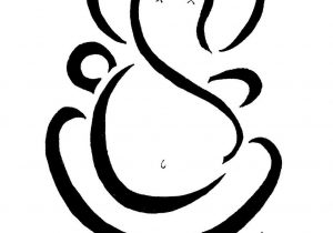 300x210 Ganpati Drawing Images Easy