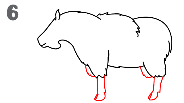 642x362 How To Draw A Mountain Goat