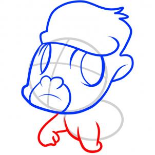 302x302 How To Draw How To Draw A Gorilla For Kids