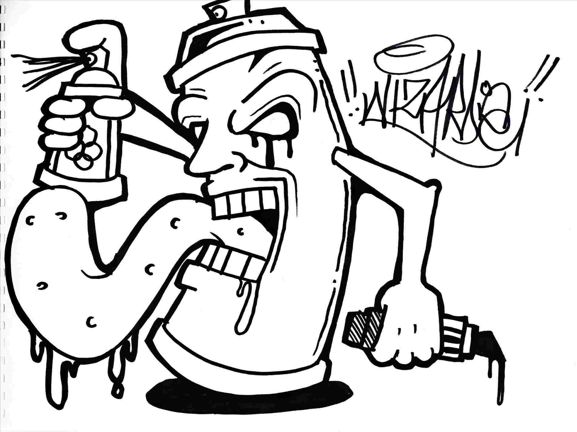 Easy Graffiti Drawings | Free download on ClipArtMag