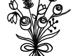 320x240 Huge Collection Of 'flower Drawing Simple' Download More Than