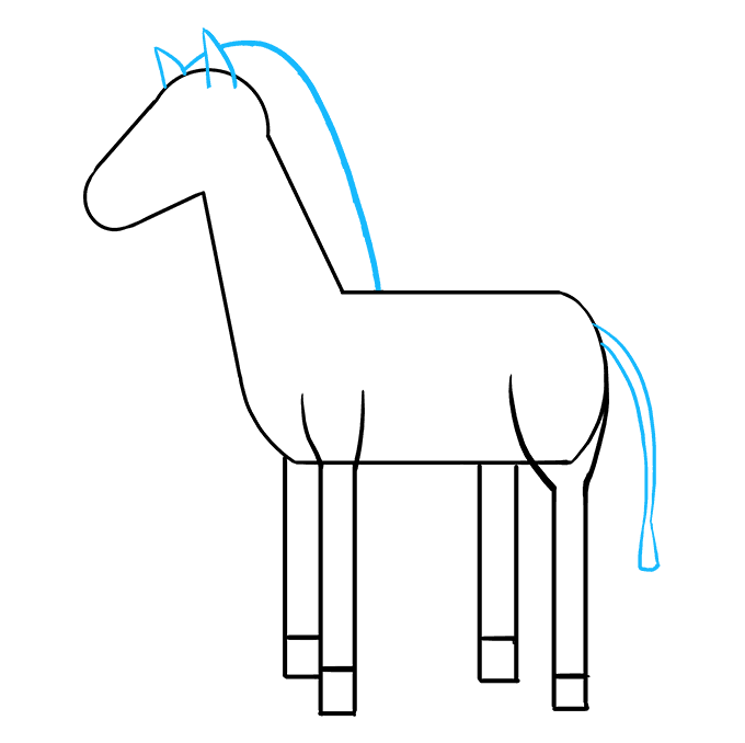 680x678 How To Draw A Zebra