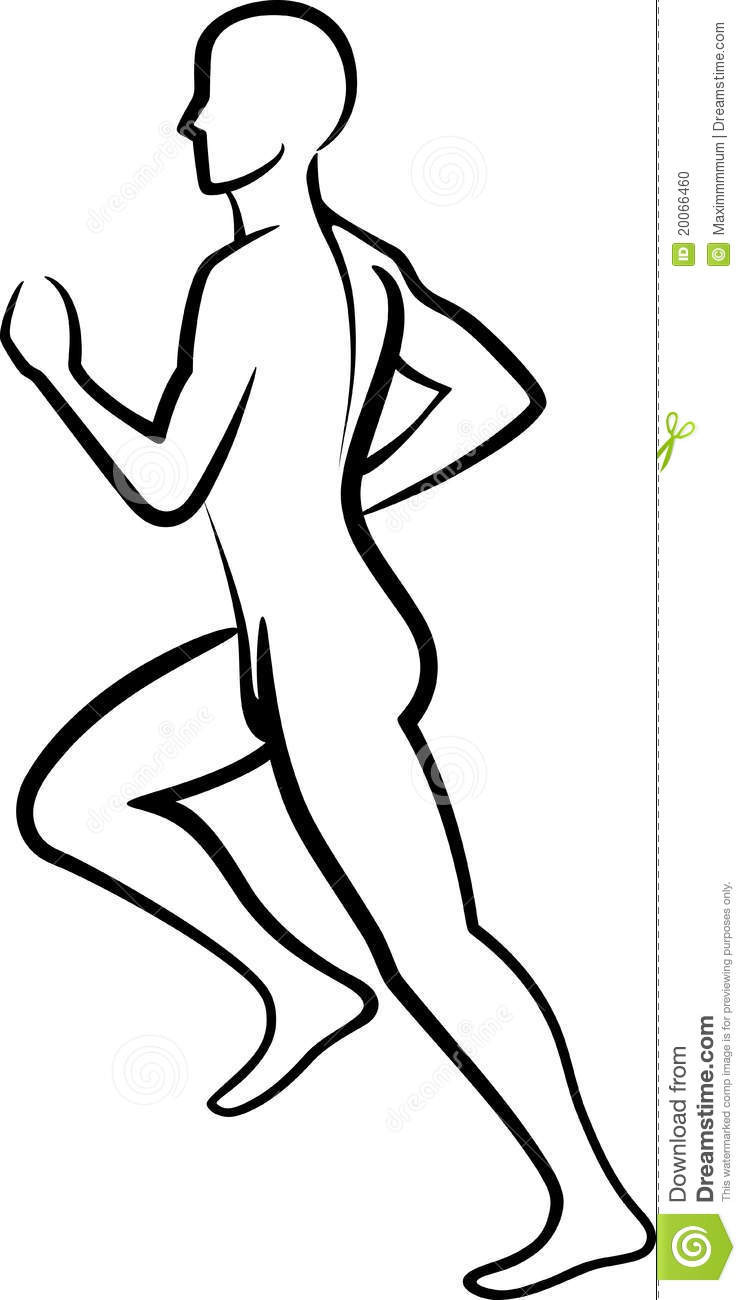 746x1300 How To Draw A Person Running Picture A Person Drawing