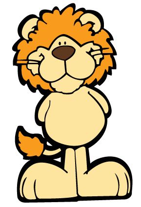 289x425 Lion Clipart Nici Cartoon Jungle Animals, Cartoon Drawings