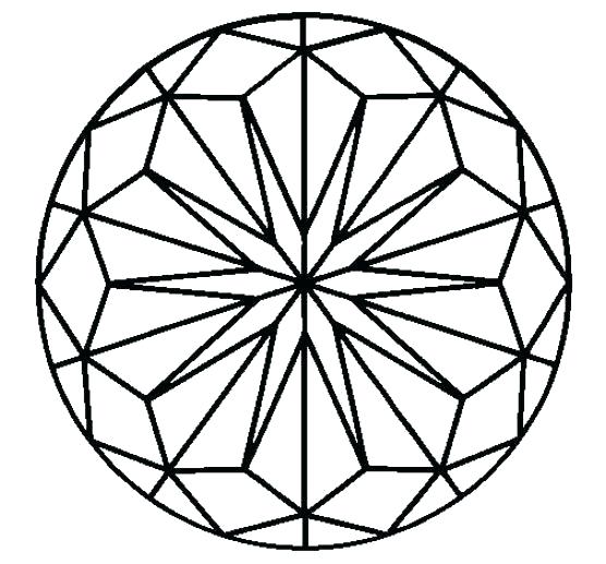 556x517 Easy Mandala Coloring Pages