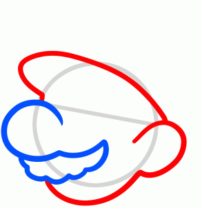 293x302 How To Draw Mario Easy, Step