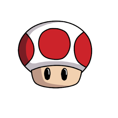 400x398 How To Draw Toad From Super Mario Bros